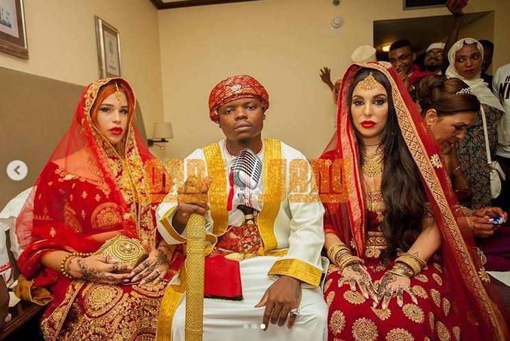 Harmonize weds Italian girlfriend Sarah in lavish affair (Konde Gang)