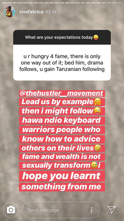 Viva’s responses (IG)