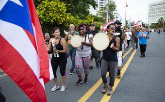 Next in Line as Puerto Rico's Governor Is Also Next in Line as Target of Protests