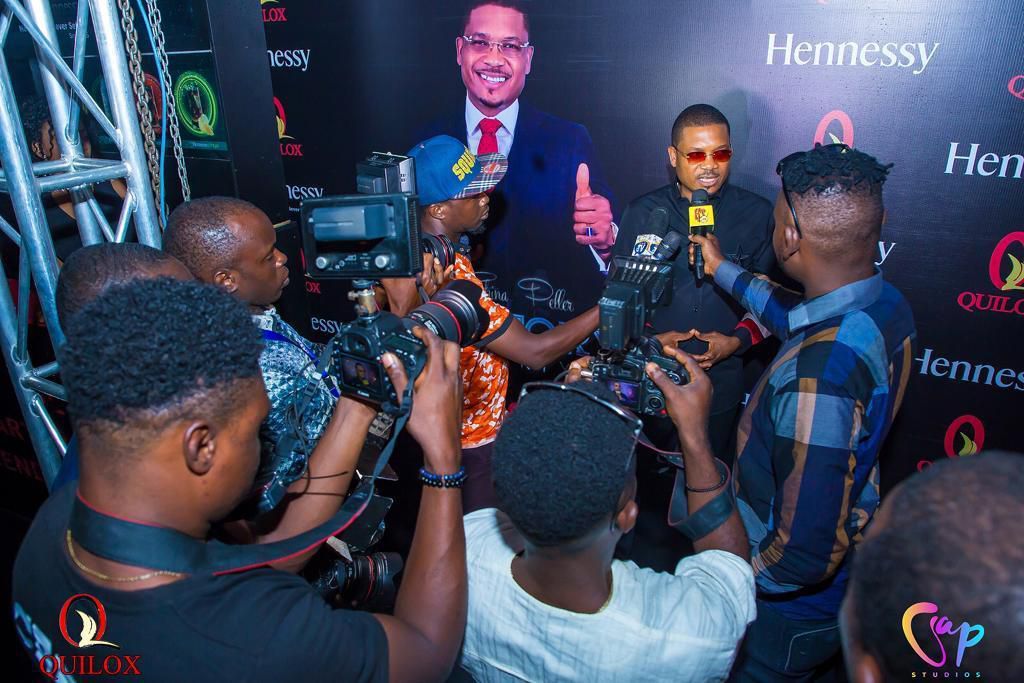 The king of night life's victory party