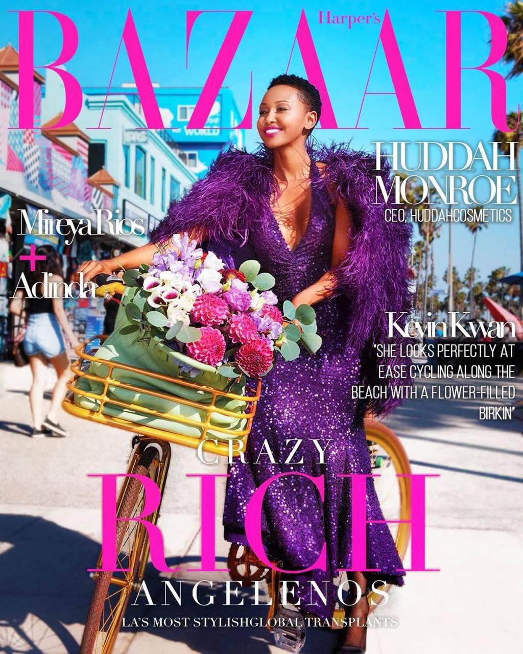 Huddah Monroe lights up Twitter as she gets featured on US Magazine