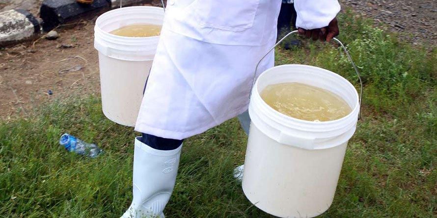 Illicit liquor destroyed by KRA