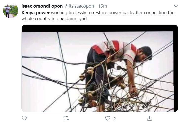 Funny memes Kenyans are sending after Kenya Power, Umeme Uganda announced nationwide power outages