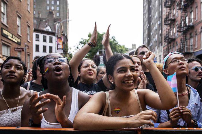 Pride Parade: 50 Years After Stonewall, a Joyous and Resolute Celebration