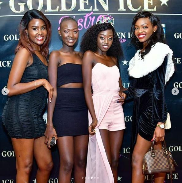 Rue Baby and friends during her birthday party