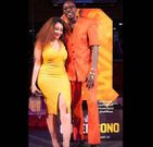 Bien and Zari at the premiere of Queen Sono