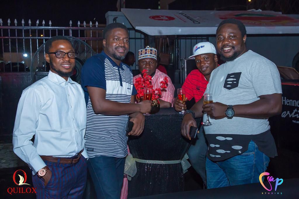 The king of night life's victory party