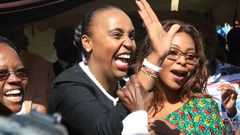 Nyeri Deputy Governor Caroline Karugu's whatsup status celebrating Waititu impeachment causes anxiety