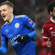 Jamie Vardy and mohamed Salah will go head to head this weekend. (Courtesy)