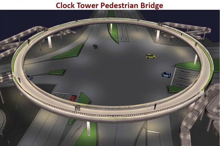 Artistic impression of the Kampala flyover project which has been flagged off by President Museveni