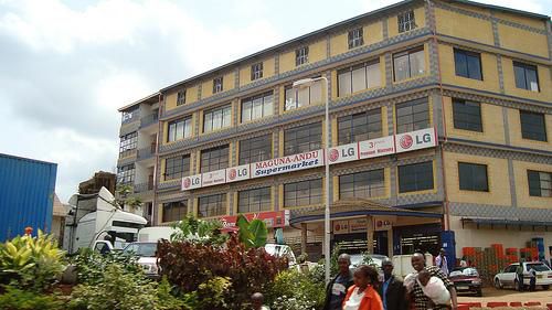 A section of Muranga Town