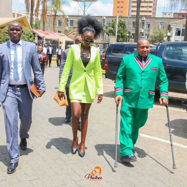 Akothee speaks out after her dress-code caused drama at Parliament buildings