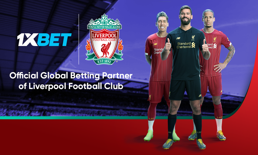 Liverpool FC kicks off new partnership with 1XBET