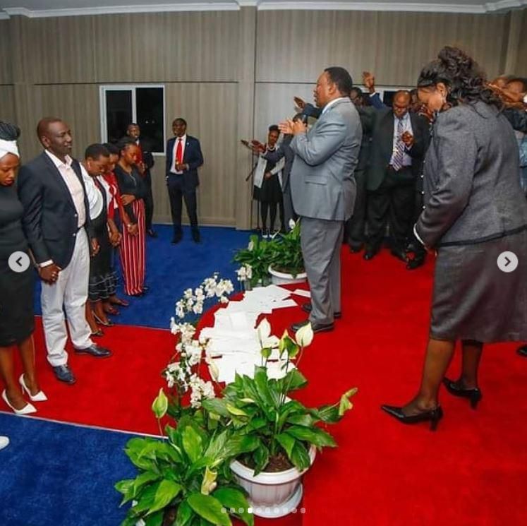 DP Ruto and wife Rachel open new Church at their official residence [Photos]