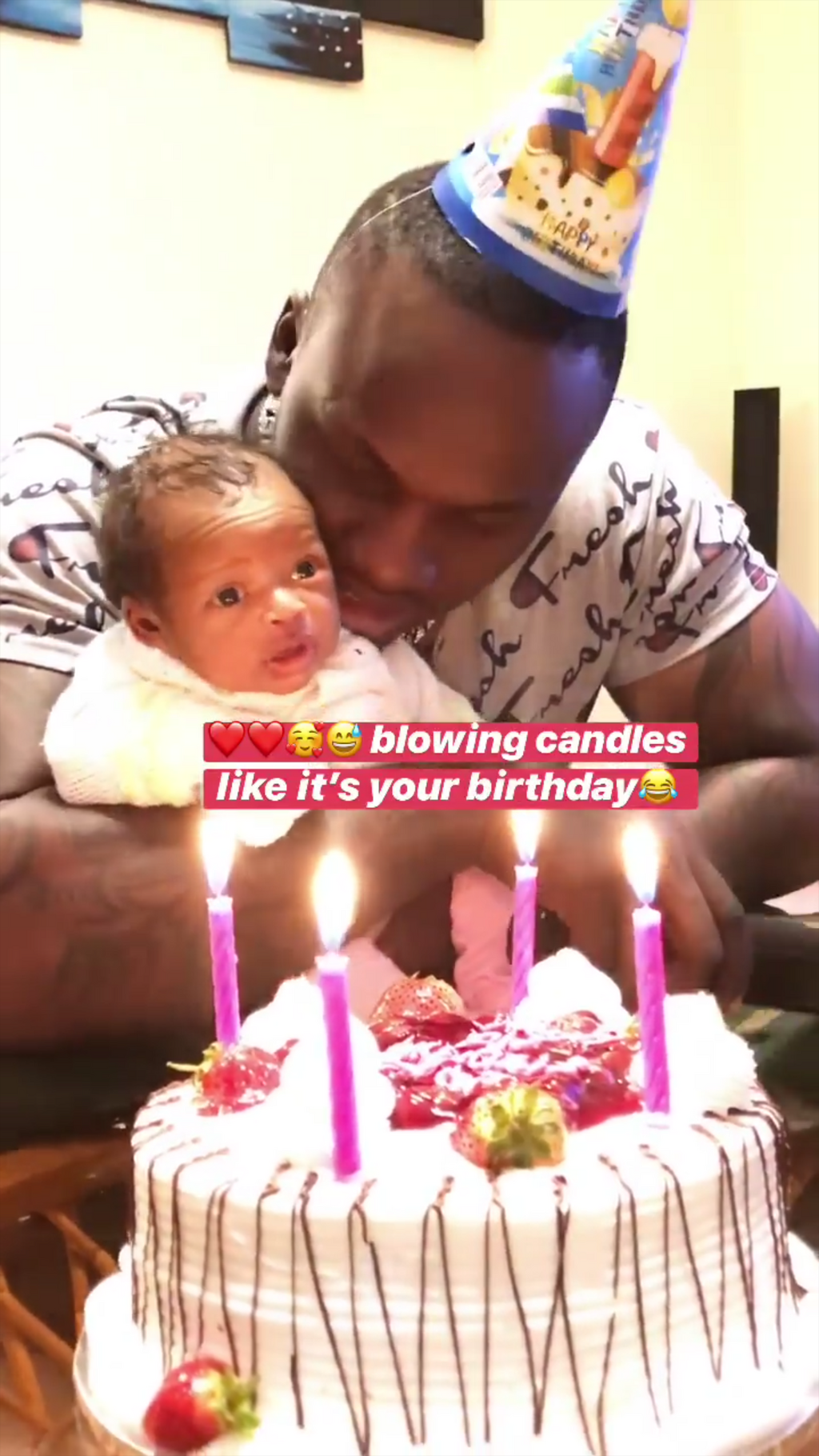 Khaligraph Jones and his daughter 2 (Instagram)