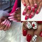 Valentine's nail designs (Pinterest)