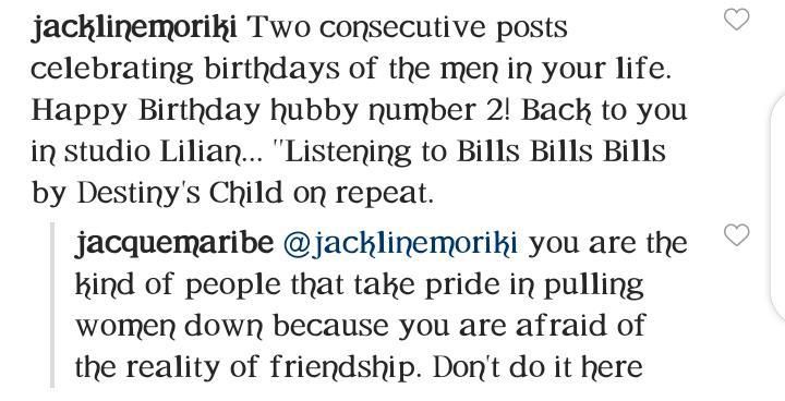 Jacque Maribe responds after being attacked over birthday message to Itumbi