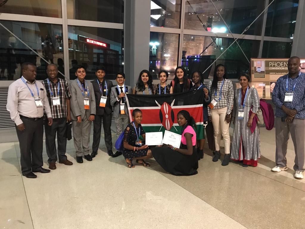 Peter Tabichi’s students win big in the US