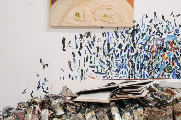 After the Quake, Dana Schutz Gets Back to Work