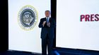 How Trump Ended Up Onstage With a Fake Presidential Seal