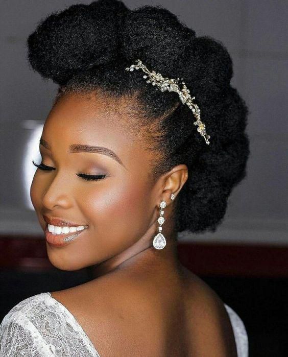 Natural hairstyles perfect for wedding day (pinterest)