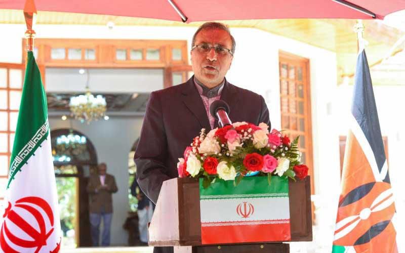 Iranian ambassador to Kenya Hadi Farajvand