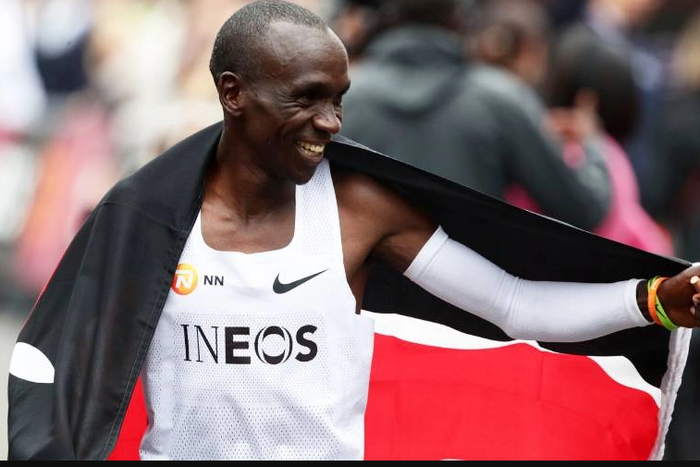 Uhuru, Raila and DP Ruto react to Eliud Kipchoge’s spectacular performance at the INEOS challenge [