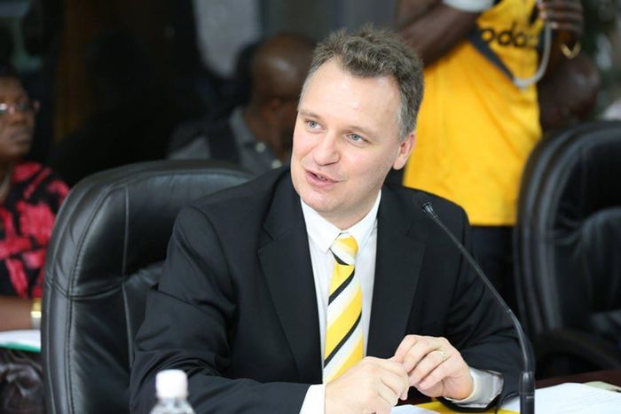 MTN CEO Mr Vim Vanhellepette
