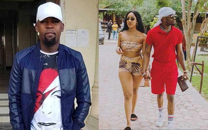 Alex Mwakideu and Diamond Platnumz and Tanasha Donna