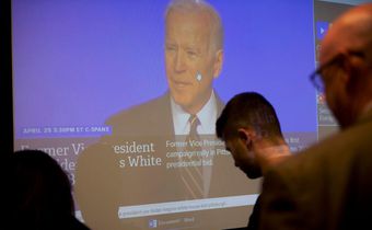 In Scranton, college students give high marks to Biden's first campaign speech