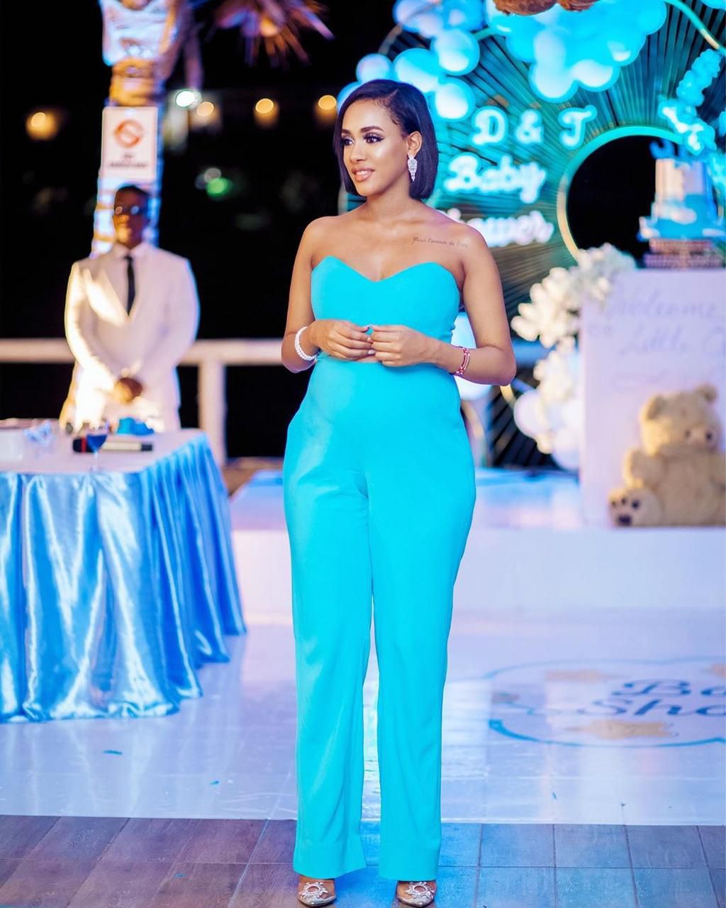 Tanasha Donna forced to defend Diamond after his baby shower photo went viral
