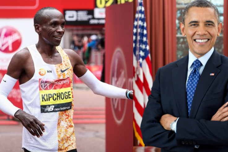 Barrack Obama's tweet on Eliud Kipchoge after breaking 2-hour marathon barrier