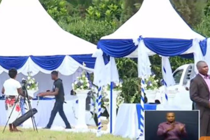 A screen grab of chaos at a past wedding