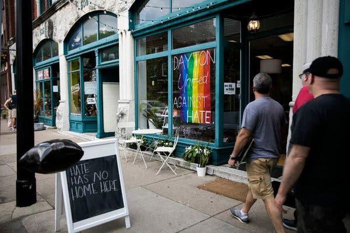 Hate comes to Dayton, and Dayton unites against it
