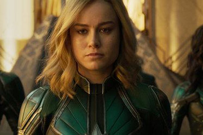 'Captain Marvel': Brie Larson takes a trip to the '90s