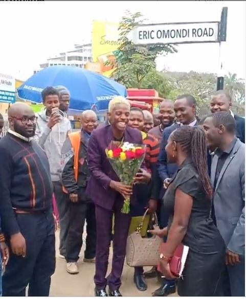 Eric Omondi in Kisumu