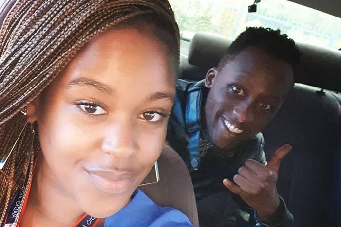 Xtian Dela with Kamene Goro