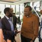President Uhuru Kenyatta with Kisumu Governor Anyang' Nyong'o. 5 senior government officials sent home over corruption