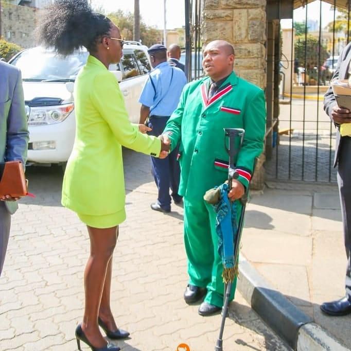 Akothee speaks out after her dress-code caused drama at Parliament buildings