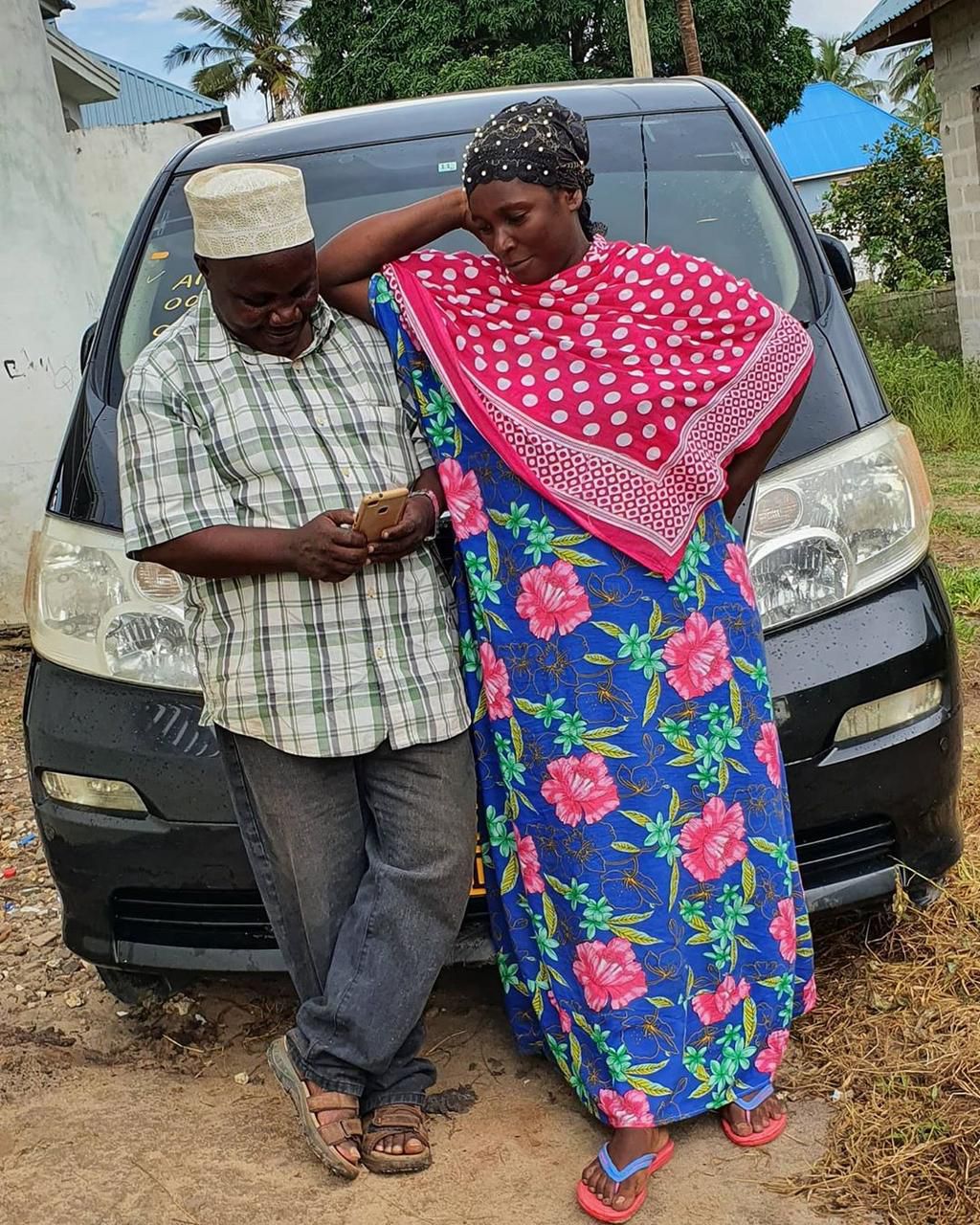 Singer Mbosso gifts his parents a brand new car (Photos)