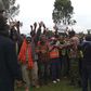 File image of a crowd at a political rally in Nyeri. Hostile mourners roughed up Kimilili MP Didmus Barasa in Kimilili, forcing him to cut short his speech