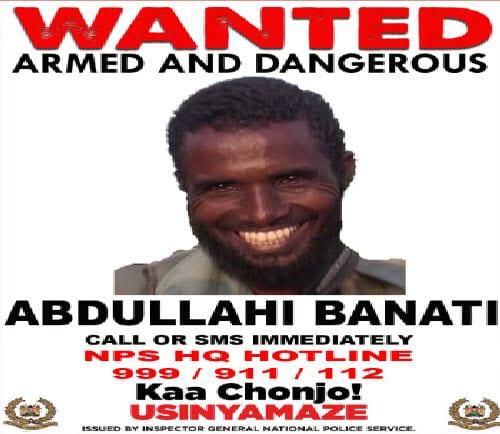 Police appeal for help in arresting this man believed to be behind deadly attack that 11 police officers dead