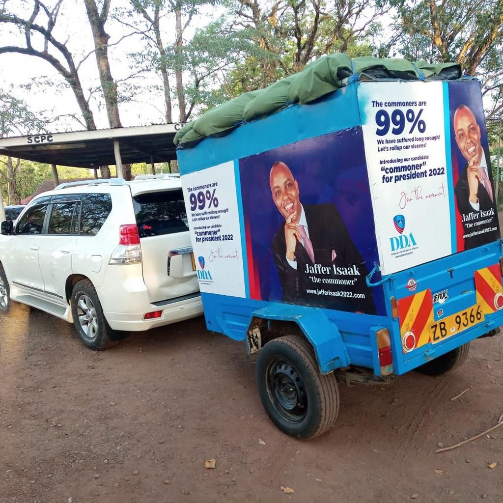 Jaffer Isaak Sora caught transporting bhang