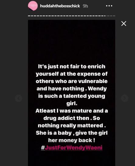 Senator Mutula Kilonzo offers to represent Wendy waeni