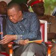 File image of CS Fred Matiang’i with President Uhuru Kenyatta