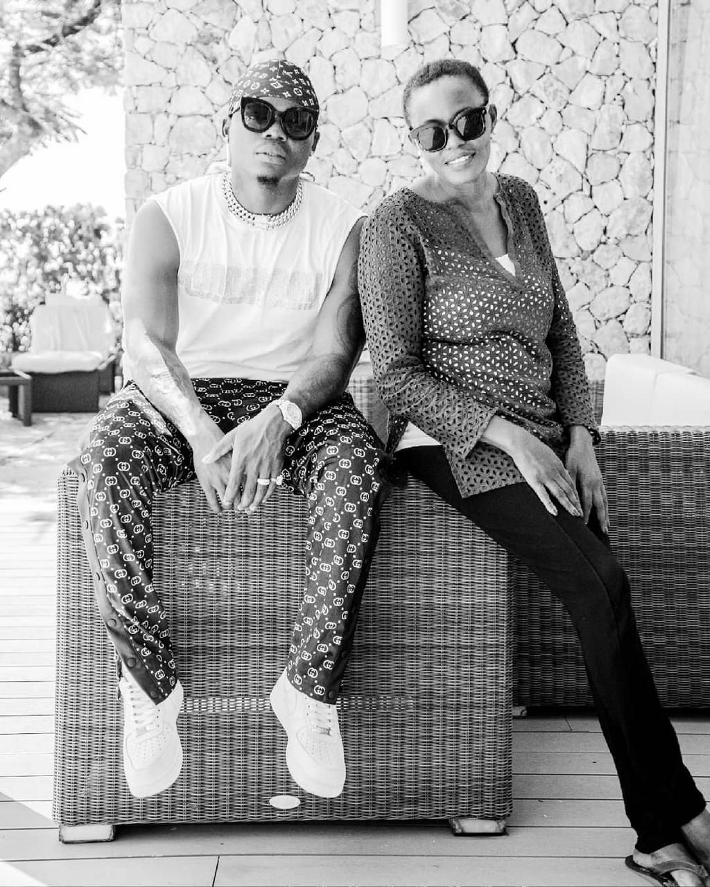 Harmonize with his new Manager Mjerumani 255
