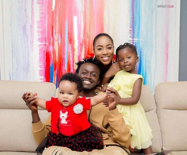 Mueni, Heaven, Diana Marua and Bahati. Yvette Obura speaks on co-parenting with Baby Dad Bahati