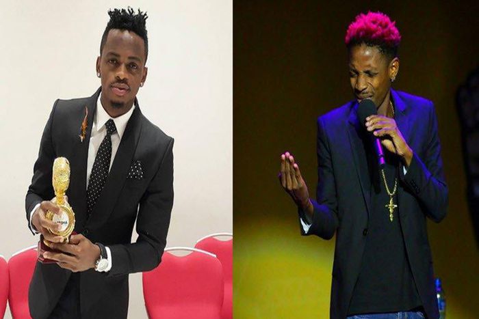 Diamond (Left) and Eric Omondi(Right)