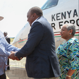 File image of Raila Odinga with President Uhuru Kenyatta