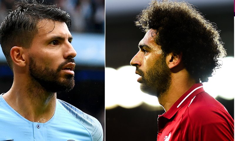 Mohamed Salah and Sergio Aguero face off this weekend.